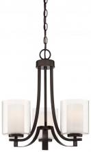Minka-Lavery 4103-172 - Parsons Studio - 3 Light Mini Chandelier