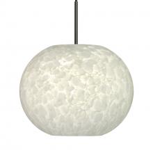 Besa Lighting 1JT-477619-BK - Besa Pendant Luna Black Carrera 1x100W Medium Base