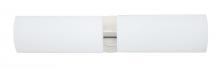 Besa Lighting 2WM-272407-LED-SN - Besa Wall Darci Satin Nickel Opal Matte 2x5W LED