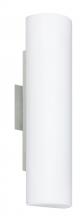 Besa Lighting 770207-LED-SN - Besa Wall Baaz 16 Satin Nickel Opal Matte 2x5W LED