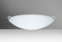Besa Lighting 841925-LED-SN - Besa Ceiling Sonya 20 Satin Nickel Satin White 3x11W LED