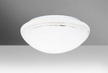 Besa Lighting 911010C - Besa, Bobbi 10 Ceiling, Opal Cut, 2x60W Medium Base
