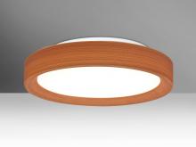 Besa Lighting PELLA16CHC-LED - Besa Pella 16 Ceiling, Cherry, 1x30W LED