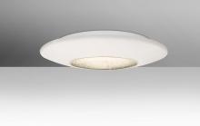 Besa Lighting VIVA13C-LED - Besa, Viva 13 Ceiling, Opal/Clear, 1x20W LED