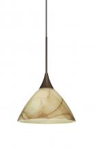 Besa Lighting X-174383-BR - Besa Pendant For Multiport Canopy Domi Bronze Mocha 1x50W MAX GY6.35 Base
