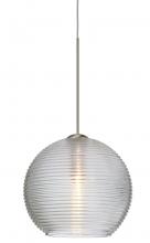 Besa Lighting X-461500-SN - Besa Pendant For Multiport Canopy Kristall 6 Satin Nickel Clear 1x35W MAX GY6.35 Base