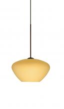 Besa Lighting X-5410VM-BR - Besa Pendant For Multiport Canopy Peri Bronze Vanilla Matte 1x50W MAX GY6.35 Base