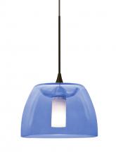 Besa Lighting X-SPURBL-BR - Besa Spur Cord Pendant For Multiport Canopy, Blue, Bronze Finish, 1x35W MAX GY6.35 Base