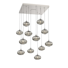 Hammerton CHB0036-12-BS-OS-C01-E2 - Coppa Square 12pc Multi-Pendant