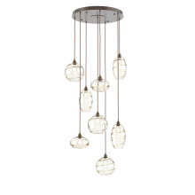 Hammerton CHB0048-08-FB-OA-C01-E2 - Misto Round 8pc Multi-Pendant