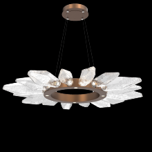 Hammerton CHB0050-42-BB-CC-CA1-L3 - Rock Crystal Radial Ring - 42