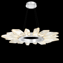 Hammerton CHB0050-42-CS-CA-CA1-L3 - Rock Crystal Radial Ring - 42