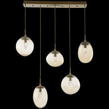 Hammerton PLB0069-09-BB-FB-C01-L1 - Cosmos Linear 9pc Multi-Pendant (LED)