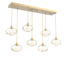 Hammerton PLB0036-07-GB-OA-C01-E2 - Coppa Linear 7pc Multi-Pendant
