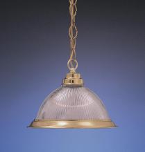 Hi-Lite MFG Co. H-110-D-11-CLR RIB - 1-LIGHT PENDANT