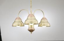 Hi-Lite MFG Co. H-7313-D-BK01 - 3-LIGHT CHANDELIER