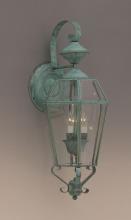 Hi-Lite MFG Co. H-756-B-22-FROST - 3-LIGHT OUTDOOR WALL SCONCE