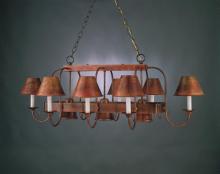 Hi-Lite MFG Co. H-8138-D-77 - 11-LIGHT OUTDOOR WALL SCONCE