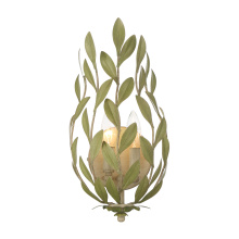 Crystorama 561-CT - Broche 8.25'' Champagne Green Tea Sconce