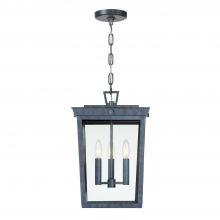 Crystorama BEL-A8065-GE - Belmont 12'' Graphite Outdoor Pendant