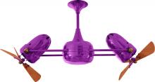 Matthews Fan Company DD-LTPURPLE-WD - Duplo Dinamico - Rotational Ceiling Fan - Ametista Finish - Wood Blades