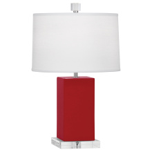 Robert Abbey RR990 - Ruby Red Small Harvey Accent Lamp