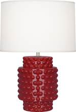 Robert Abbey OX801 - Oxblood Small Dolly Accent Lamp