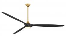 Minka-Aire F763L-LBR/CL - Pierce 84" LED Smart Ceiling Fan