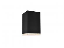 Avenue Lighting AV9888-BLK - Avenue Outdoor 8" Flush Mount Sconce in Black