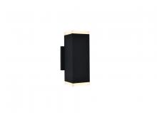 Avenue Lighting AV9894-BLK - Avenue Outdoor 10" Sconce in Black with LED Panel