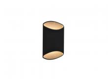 Avenue Lighting AV9897-BLK - Avenue Outdoor 12" Cylindrical Sconce in Black