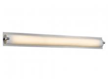 Avenue Lighting HF1116-BN - Cermack St. 38"  LED Resctangular  Vanity Bath Bar in Brushed Nickel  with Frosted Glass