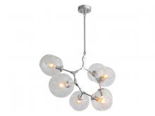 Avenue Lighting HF8070-CH - Fairfax Ave. 30"  Chandelier in Matte Chrome