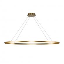 Kuzco Lighting Inc LP79153-BG - Ovale 53-in Brushed Gold LED Linear Pendant