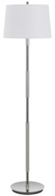 CAL Lighting BO-3182FL-CH - 150W 3 way Ciudad metal two tone floor lamp