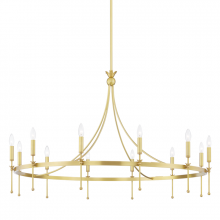 Hudson Valley 4351-AGB - Gates Chandelier