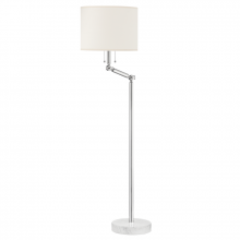 Hudson Valley MDSL151-PN - Essex Floor Lamp