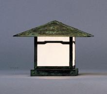 Arroyo Craftsman MC-12TOF-RB - 12" monterey column mount with t-bar overlay