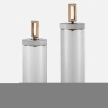 Uttermost 17545 - Uttermost Hayworth Seeded Glass Containers Set/2