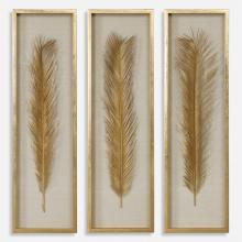 Uttermost 04176 - Uttermost Palma Gold Leaf Shadow Box Set/3