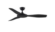 Fanimation FPD8520BL - GlideAire 52 inch Indoor/Outdoor Ceiling Fan - Black with Black blades