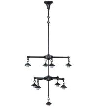 Meyda White 107193 - 42" Wide Fulton Prime 9 Light Chandelier Hardware
