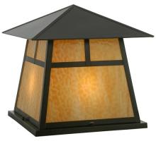 Meyda White 112417 - 24" Square Stillwater T Mission Pier Mount