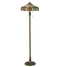 Meyda White 119598 - 61" High Franco Floor Lamp