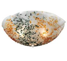 Meyda White 120078 - 18" Wide Atelier Festival Organic Art Glass Flushmount