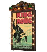 Meyda White 131094 - 32.5" Wide Tinseltown Movie Poster Lighted Display