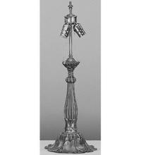 Meyda White 13132 - 25" High Lily 3 Light Table Base