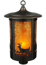 Meyda White 137621 - 12" Wide Fulton Deer Creek Post Mount