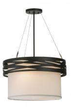 Meyda White 147209 - 18" Wide Cilindro Complex Pendant