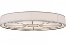 Meyda White 155395 - 60"W Cilindro Milwaukee Flushmount